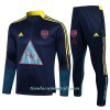 Sudadera De Entrenamiento Trajes Arsenal Cremallera De Cuarto 2021/22 Azul Amarillo - Hombre